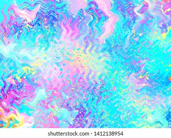 Marble background with rainbow mesh. Vector illustration for poster, brochure, invitation, cover book, catalog.