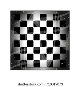 Marble black and white chess square.black and white checkers board