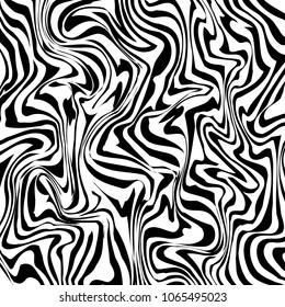 Marble black and white texture abstract background vector illustration