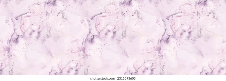 Marble Blue Art. Pink Alcohol Ink Paint. Violet Marble Ink Background. Purple Vector Ink Watercolor. Gold Seamless Watercolor. Vector Seamless Template Lilac Water Color Marble. Geode Blue Glitter.