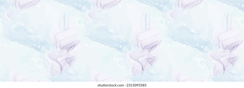 Arte De Mármol Azul. Patrón Elegante De Fluido De Pintura Sin Precedentes. Lienzo Violeta De Tinta Alcohólica. Fondo sin manchas de oro. Acuarela De Tinta De Mármol Púrpura. Pintura de tinta del vector rosa. Acuarela Lilac Water Color.