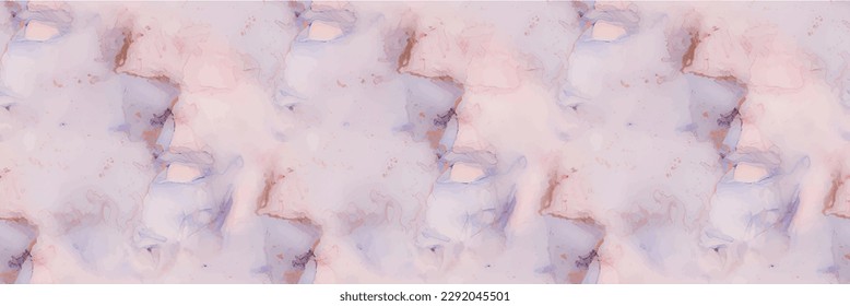 Tinta azul de mármol. Patrón elegante fluido. Acuarela color morado del agua. Lienzo de tinta de vector violeta. Fondo del Resumen del Oro. Pintura rosa de tinta de alcohol. Acuarela De Arte De Mármol Lilac. Pintura abstracta de lujo