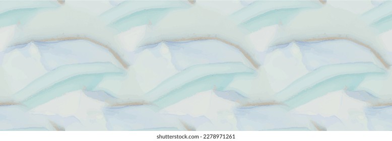Marble Blue Vector Ink. Geode Elegant Repeat. Gold Art Paint. Foil Marble Background. Bronze Alcohol Ink Watercolor. Luxury Water Color Marble. Green Seamless Watercolor. Vector Abstract Template.