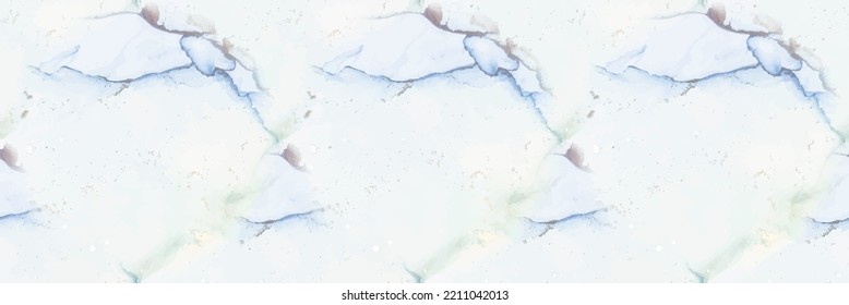 Marble Blue Vector Ink. Gold Oriental Background. Foil Ink Paint. Luxury Water Color Canvas. Green Marble Watercolor. Shiny Alcohol Ink Background. Vector Elegant Texture. Luxury Seamless Painting.