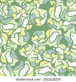 Marble camouflage. Seamless multi-colored texture. Fashionable wallpaper. Designer material.