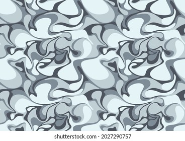La textura de camuflaje de mármol es perfecta. Resumen de ornamento de curvas interminables moderno para tela y estampado textil de moda. Fondo vectorial.