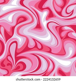 Marble camouflage texture seamless pattern. Abstract modern endless curve ornament for fabric and fashion textile print. Vector background.