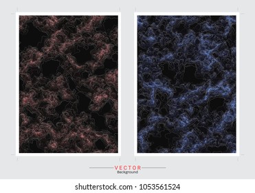 Marble card and cover background, Vector set template, Premium and luxury texture for your design a stunning wedding, invitation, greeting cards, web, banner, pattern, and wallpaper.