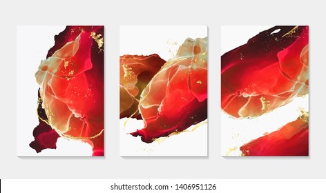 Marble card wedding invitation card template design, pink tender decoration isolated on white  background, vintage style decoration 2019