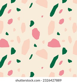marble chips pattern. Decorative texture. Abstract background. Vector illustration. Natural stone, material, surface.