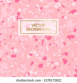 Marble chips texture. Terrazzo flooring pattern. Abstract background
