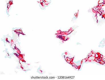 Marble collection abstract pattern pastel background card vector design