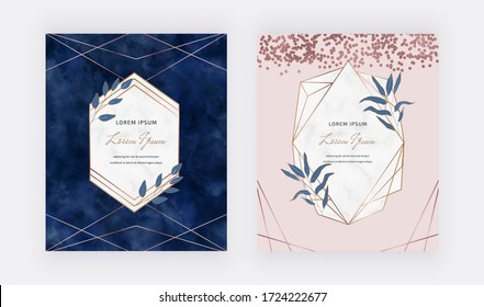 Elegant Wedding Invitation Card Template Floral Stock Vector (Royalty ...