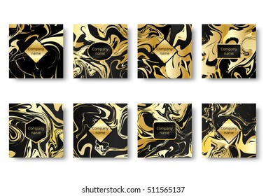 Marble design. Christmas illustration. Gold ornament. Vintage art. Banner pattern. Hipster background. Futuristic backdrop. Watercolor graphic.
