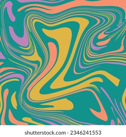 Marble effect liquify background line art pattern