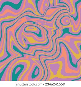 Marble effect liquify background line art pattern