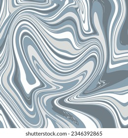 Marble effect liquify multicolor background line art pattern