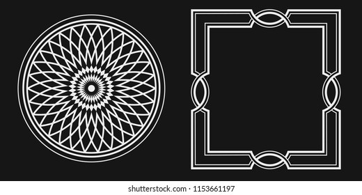 Marble Floor Mosaic Pattern