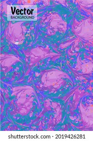 Marble fluid texture vector background. Marbling technique fluid dye texture for your exterior design, architecture elements, textile, business card. Grunge marble liquid background pattern.