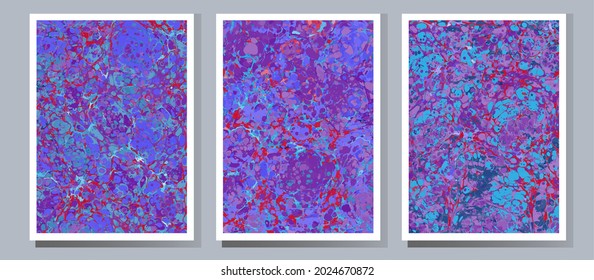 Marble fluid texture vector background. Marbling technique fluid dye texture for your exterior design, architecture elements, textile, business card. Grunge marble liquid background pattern.