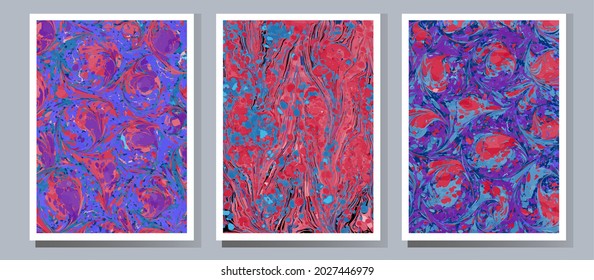Marble fluid texture vector background. Marbling technique fluid dye texture for your exterior design, architecture elements, textile, business card. Grunge marble liquid background pattern.