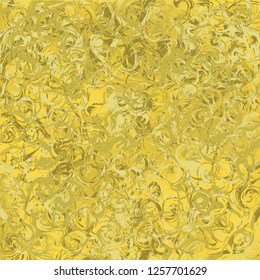 Marble gold abstract background. Digital painted vector marbled texture.