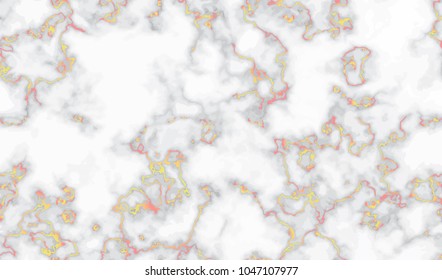 Marble gold texture seamless background.  Abstract golden glitter marbling seamless pattern for fabric, tile, interior design or gift wrapping . Realistic business or wedding cover card. Vector eps 8