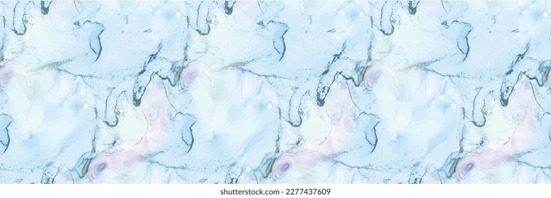 Marble Gold Vector Ink. Green Water Color Watercolor. Purple Marble Art Watercolor. Geode Blue Pattern. Green Alcohol Ink Canvas. Pink Gradient Background. Blue Ink Paint. Vector Seamless Painting