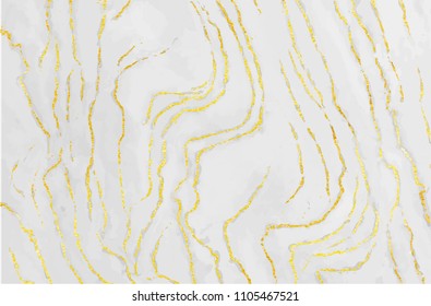 Marble with golden texture background vector illustration design for wedding invitation card, banner, cover, luxury pattern template