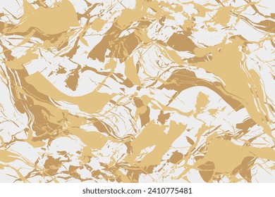 Mármol con textura dorada ilustración vectorial de fondo Alta resolución.
