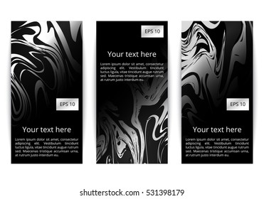 Marble graphic. Abstract art. Watercolor backdrop. Vector illustration.