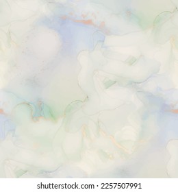 Marble Green Vector Ink. Foil Gradient Watercolor. Shiny Water Color Watercolor. Golden Alcohol Ink Marble. Gold Art Paint. Geode Elegant Glitter. Blue Marble Background. Luxury Seamless Painting.