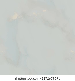 Marble Green Water Color. Blue Abstract Background. Golden Vector Ink Marble. Gold Marble Watercolor. Geode Elegant Repeat. Foil Art Paint. Vector Abstract Template. Shiny Alcohol Ink Background.