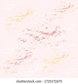Patrón abstracto de color desnudo en el fondo rosa suave. Fondo de escritorio y fondo. Textura, textil, diseño, tela, fusión. Peach, pinceladas rosadas y de tonos pastel. Resumen de arte. Ilustración vectorial.
