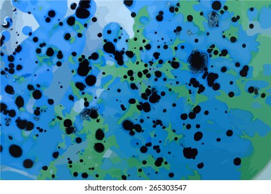 Marble ink background