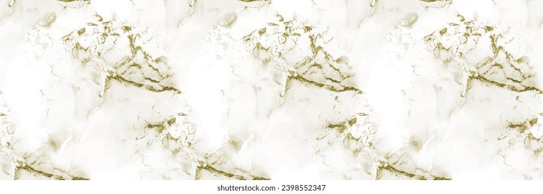 Fondo de la tinta de mármol. Repetición de oro ligero. Pintura de arte de oro. Glitter de lujo ligero. Color de la luz dorada. Fondo del brillo del grano. Vector de lujo de oro. Fondo Oriental Foil. Glitter de tinta de mármol.