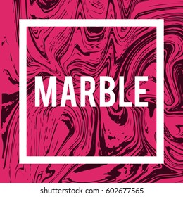 Marble or ink liquid texture. Abstract vector background, aqua print.