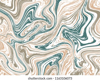 Marble ink texture vector background. Marbling technique fluid dye texture for your design, postcard, invitation, business card, fabric, logo, notebook cover. Grunge marble liquid background pattern.