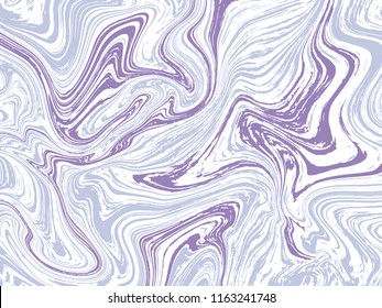 Marble ink texture vector background. Marbling technique fluid dye texture for your design, postcard, invitation, business card, textile, notebook cover. Trendy marble liquid background painting.