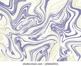 Marble ink texture vector background. Marbling technique fluid dye texture for your design, postcard, banner, poster, textile, notebook cover. Grunge marble liquid background painting.