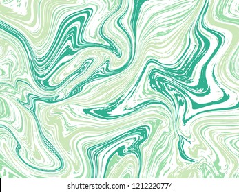 Marble ink texture vector background. Marbling technique fluid dye texture for your design, postcard, invitation, business card, textile, notebook cover. Trendy marble liquid background pattern.