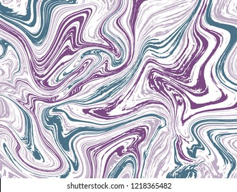 Marble ink texture vector background. Marbling technique fluid dye texture for your design, postcard, invitation, bathroom tile, textile, notebook cover. Modern marble liquid background painting.
