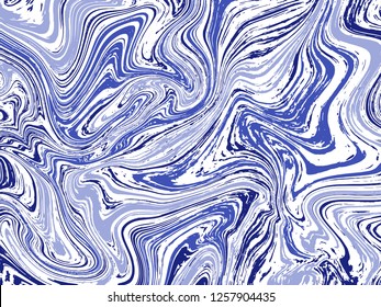 Marble ink texture vector background. Marbling technique fluid dye texture for your design, postcard, banner, presentation, textile, notebook cover. Modern marble liquid background painting.