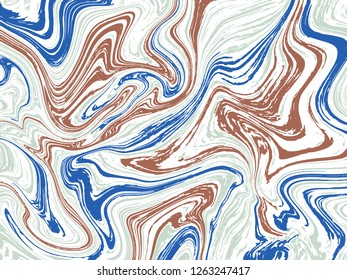 Marble ink texture vector background. Marbling technique fluid dye texture for your design, postcard, banner, flyer, textile, business card. Grunge marble liquid background painting.