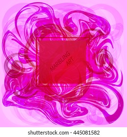 Marble ink Vector background