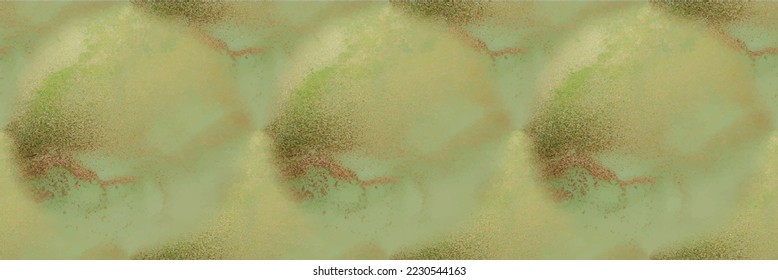 Marble Ink Vector. Bronze Alcohol Ink. Luxury Abstract Template. Gold Marble Watercolor. Green Seamless Background. Geode Elegant Glitter. Water Color Marble. Green Ink Paint. Gold Golden Watercolor