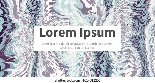 Marble ink vector colorful background.  Marble pattern texture abstract background. -stock vector