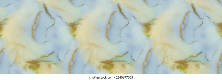 Marble Ink Vector. Gold White Watercolor. Blue Gradient Watercolor. Water Color Marble. Vector Seamless Glitter. Bronze Alcohol Ink. Green Marble Background. Luxury Abstract Template. Pink Ink Paint.