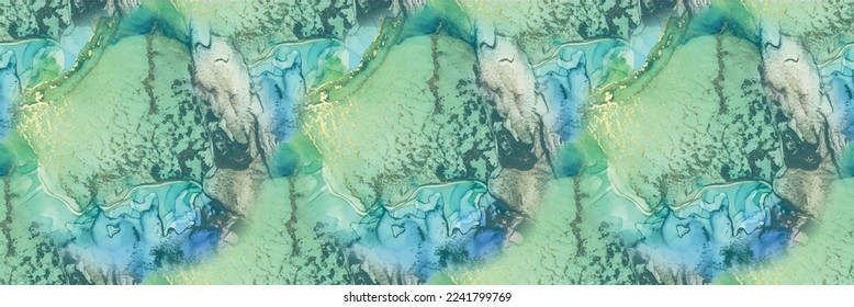 Marble Ink Vector. Green Oriental Watercolor. Alcohol Ink Canvas. Gold Marble Background. Pink Golden Background. Bronze Water Color. Luxury Abstract Painting. Blue Ink Paint. Fluid Elegant Glitter.