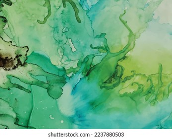 Marble Ink Vector. Light Elegant Texture. Gold Marble Background. Bronze Abstract Marble. Blue Vector Template. Golden Water Color. Alcohol Ink Background. Green Oriental Watercolor. Foil Art Paint.